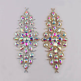 Sew-on Crystal AB  Glass Rhinestone Applique RA427 WholesaleRhinestone